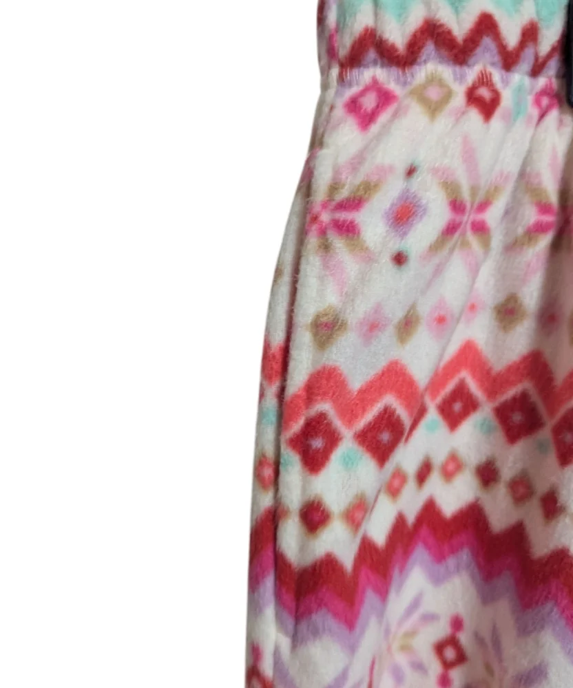 Sleep Chic Women's Pajama Pants 1X Soft Waist Stretchy Pink W-425